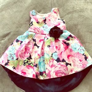 Hi lo floral toddler dress🌸